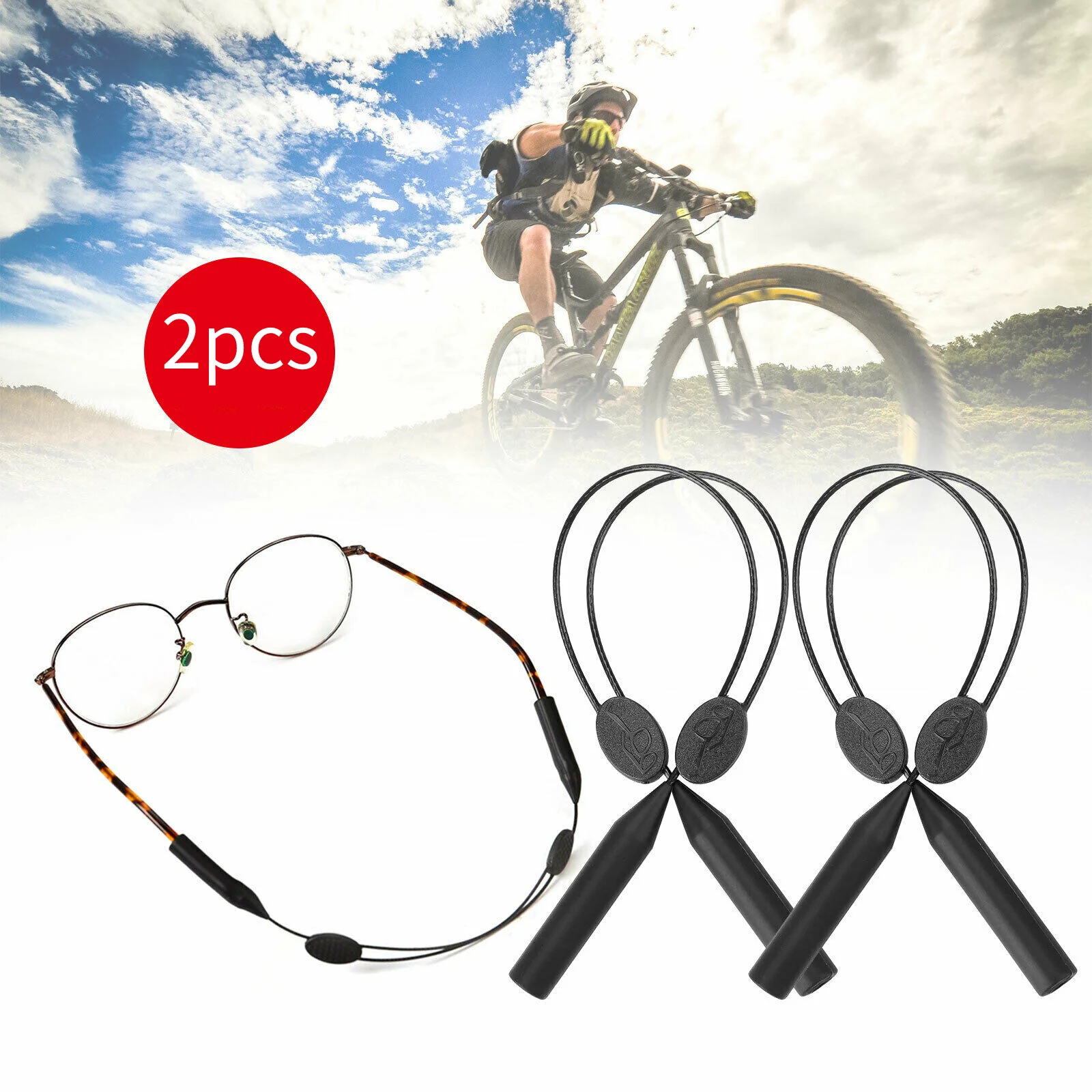 12 Pack - Eyeglasses Strap Eyewear Retainer, Eyeglass Straps Cords Eyeglass Hol 3