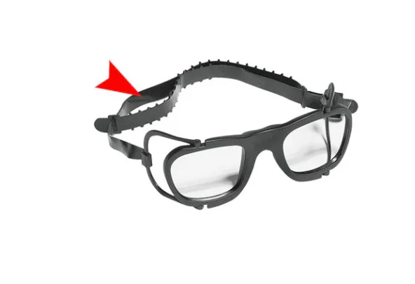 Criss Optical Combat Eyeglass Frame Replacement Strap - Black